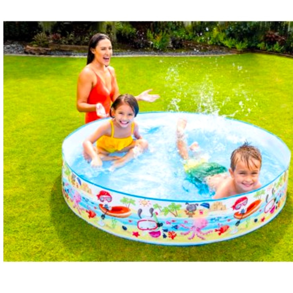 New Intex kiddie pool 5ft x 10in